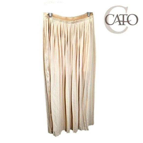CATO Women's Pleated Skirts for Women High Waist Skirt with‎ Partial Lining - Picture 2 of 6
